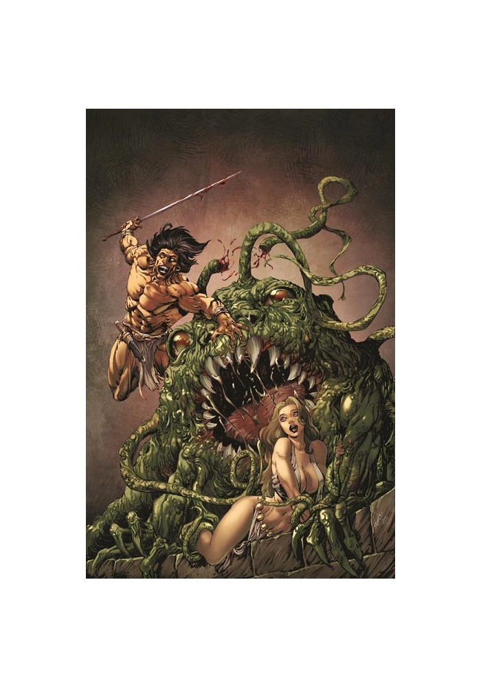 SAVAGE SWORD OF CONAN REFORGED #7 CVR C BART SEARS VIRGIN CARDSTOCK VAR (MR)