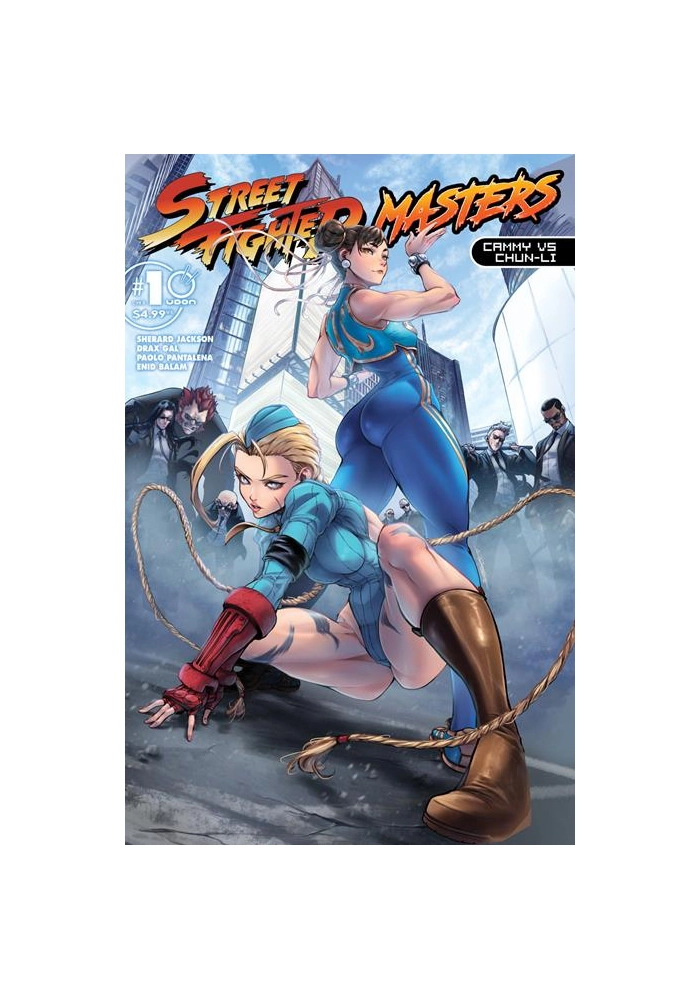 STREET FIGHTER MASTERS CAMMY VS CHUN LI #1 (ONE SHOT) CVR A DRAX GAL