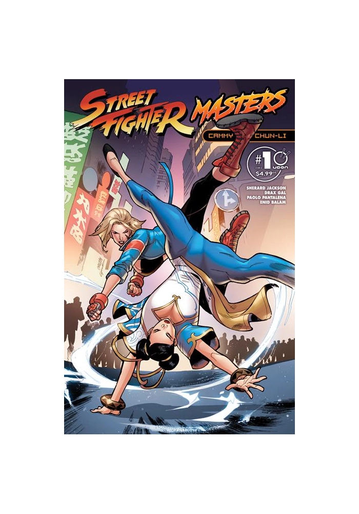 STREET FIGHTER MASTERS CAMMY VS CHUN LI #1 (ONE SHOT) CVR C ENID BALAM VAR