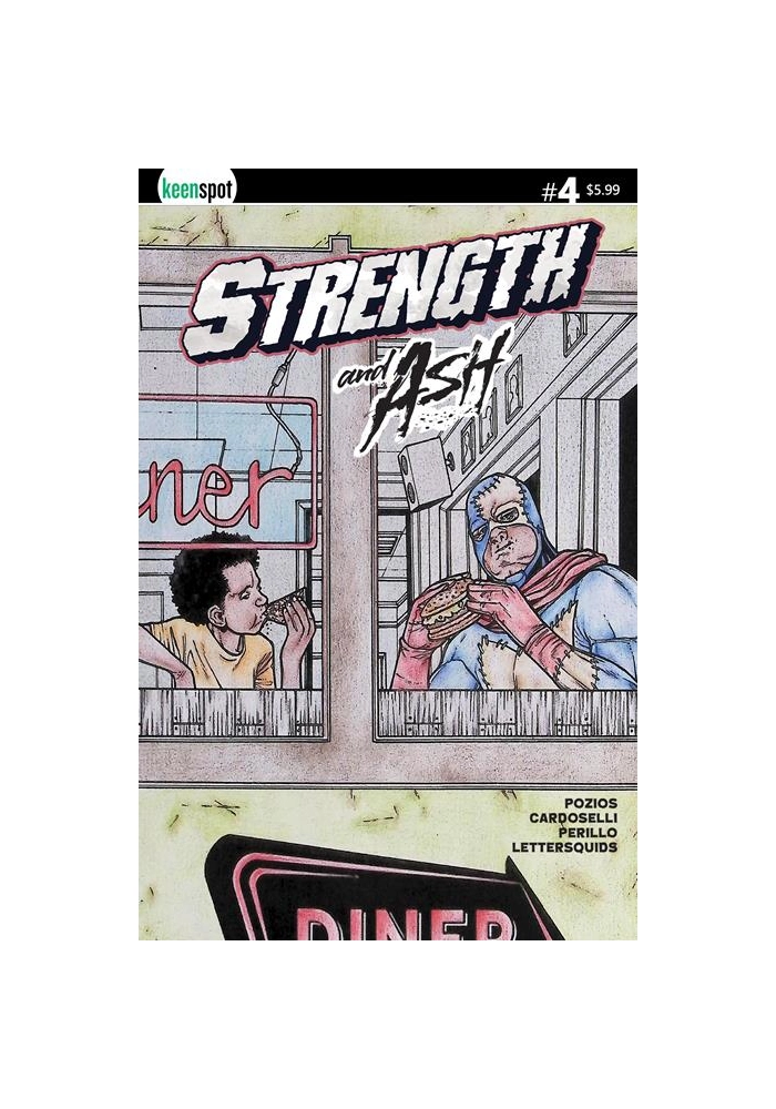STRENGTH & ASH #4 CVR C ALEX SANCHEZ FRANCESCA PERILLO DINER VAR