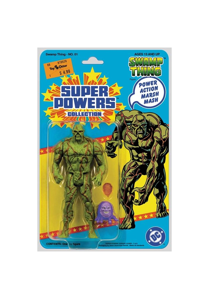 SWAMP THING #1 FACSIMILE EDITION CVR B JASON GEYER & ALEX SAVIUK SWAMP THING SUPER POWERS CARD STOCK VAR