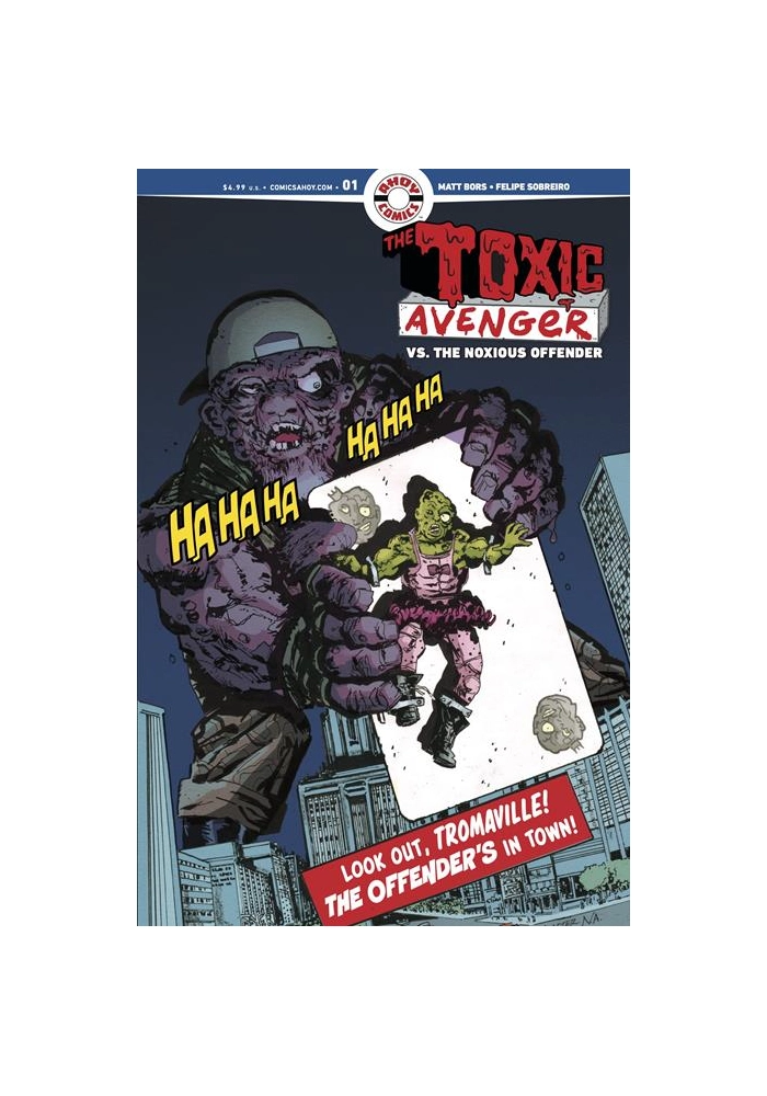 TOXIC AVENGER VS THE NOXIOUS OFFENDER #1 (OF 5) CVR B 3 COPY GREG SCOTT CLASSIC COVERS HOMAGE UNLOCK VAR (MR)