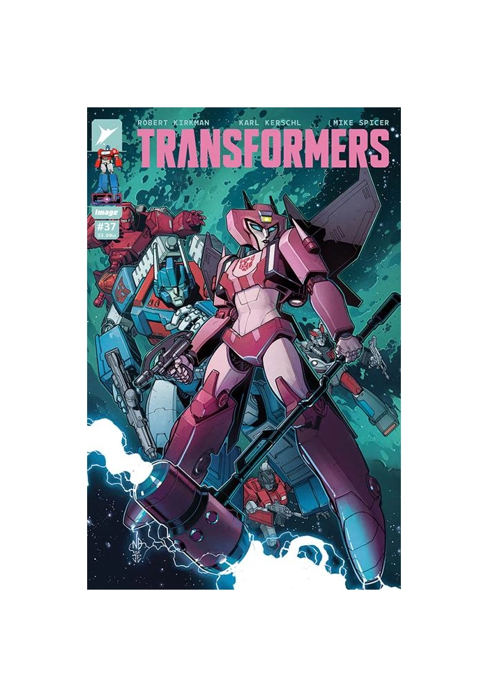 TRANSFORMERS #37 CVR D INC 1:25 NICK BRADSHAW & JIM CHARALAMPIDIS VAR