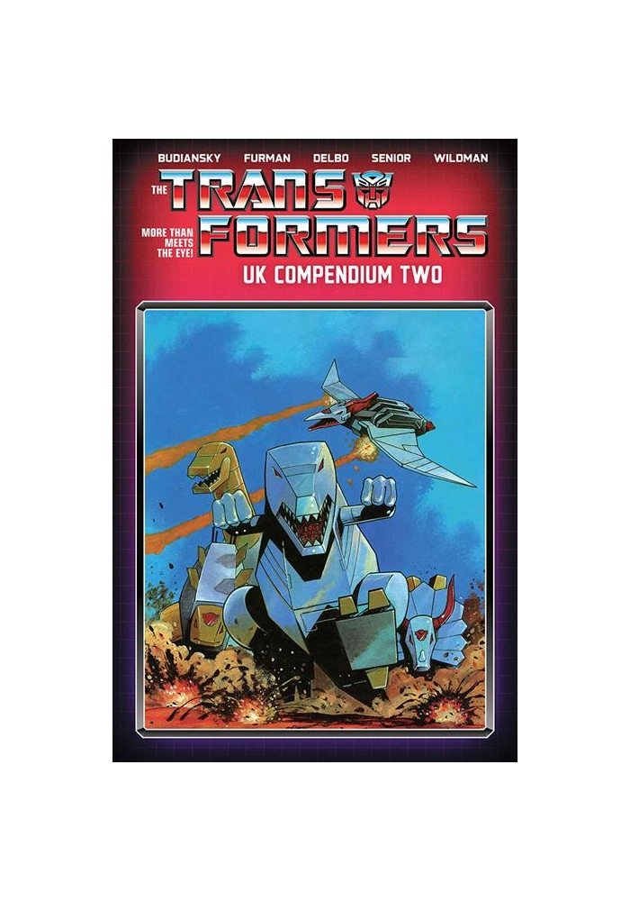 TRANSFORMERS UK COMPENDIUM TP BOOK 02 DIRECT MARKET EXCLUSIVE JEFF ANDERSON CVR