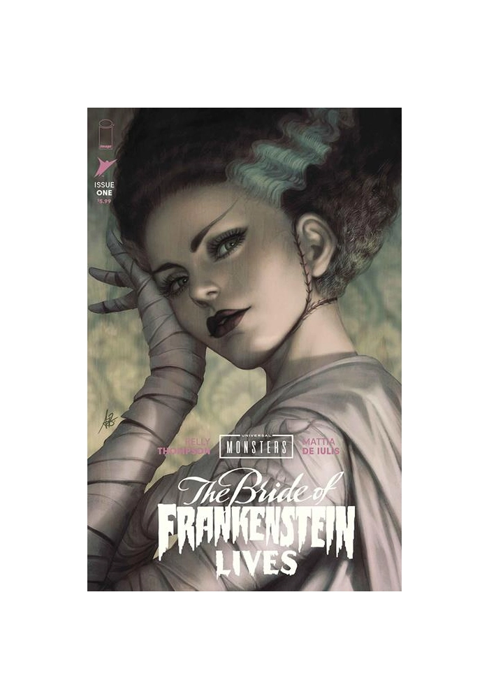 UNIVERSAL MONSTERS THE BRIDE OF FRANKENSTEIN LIVES #1 (OF 4) CVR J STANLEY ARTGERM LAU FOIL VAR