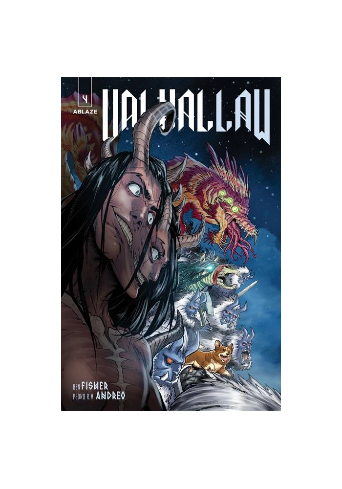 VALHALLAW #4 (OF 5) CVR A PEDRO R M ANDREO (MR)