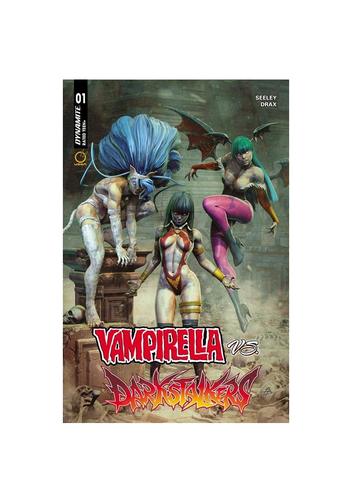 VAMPIRELLA VS DARKSTALKERS SPECIAL #1 (ONE SHOT) CVR D BJORN BARENDS VAR