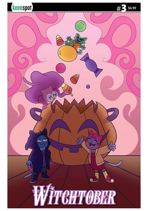 WITCHTOBER #3 CVR B FER LOZADA CAT-O-LANTERN
