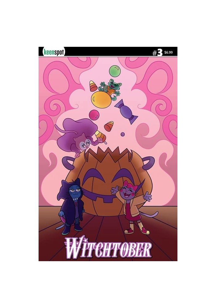 WITCHTOBER #3 CVR B FER LOZADA CAT-O-LANTERN