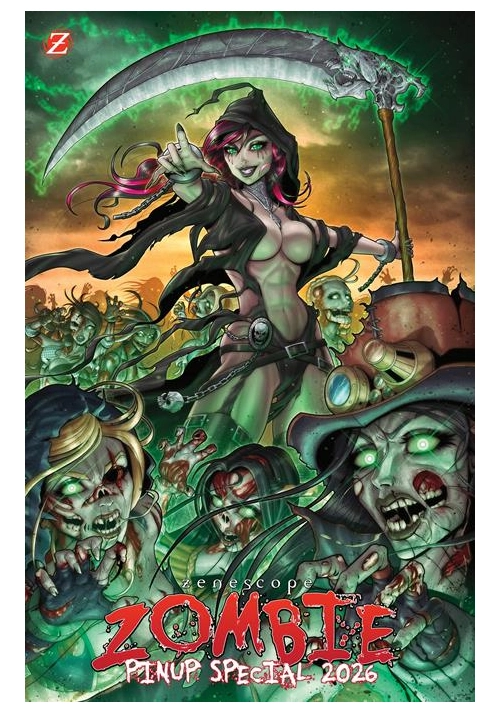 ZENESCOPE ZOMBIE PINUP SPECIAL 2026 (ONE-SHOT) CVR B CARDIGRADE VAR