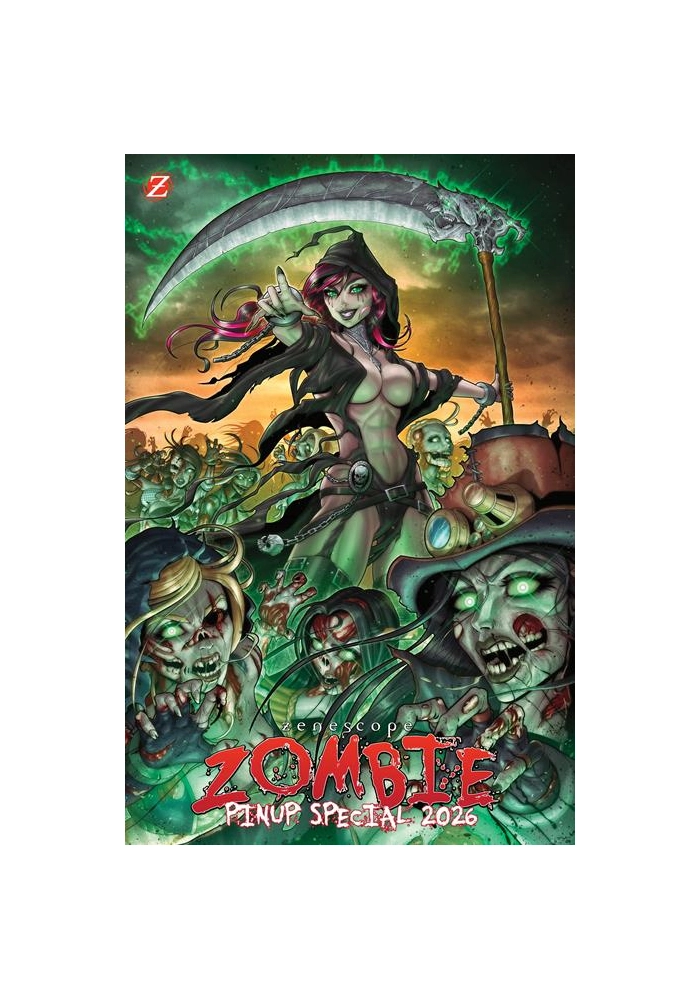 ZENESCOPE ZOMBIE PINUP SPECIAL 2026 (ONE-SHOT) CVR B CARDIGRADE VAR