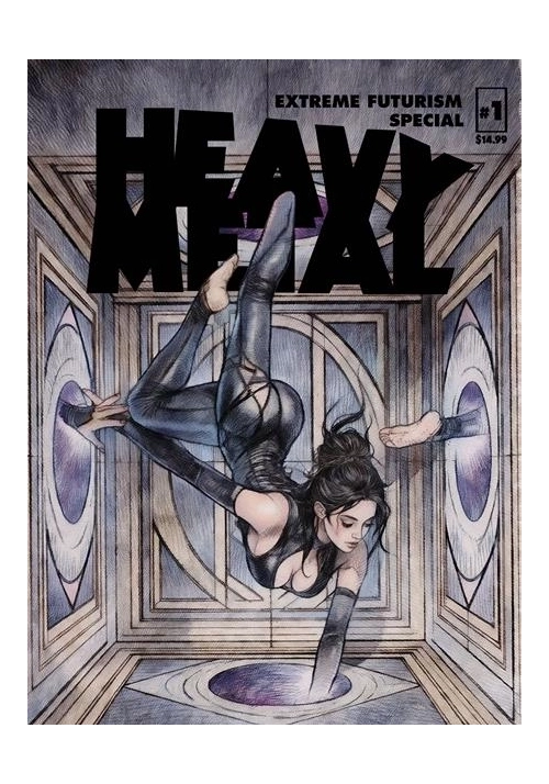 HEAVY METAL MAGAZINE SPECIAL EXTREME FUTURISM #1 CVR A MARCO TURINI (MR)