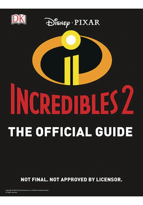 INCREDIBLES 2 OFFICIAL GUIDE HC