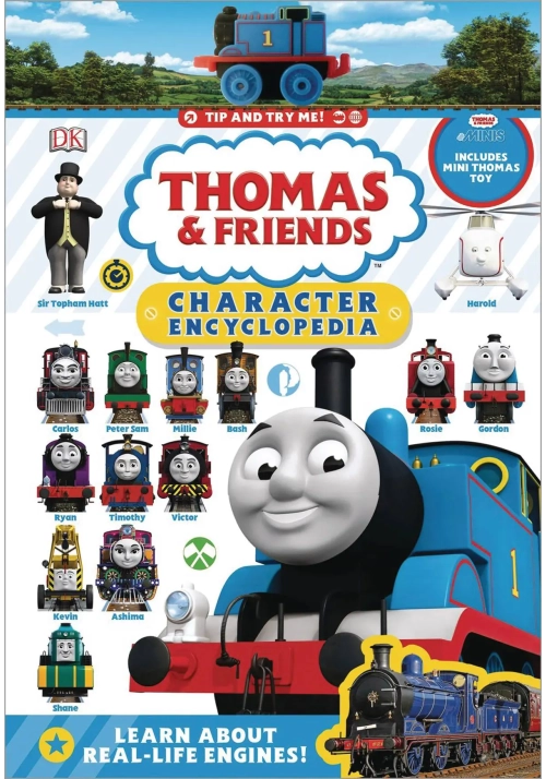 THOMAS & FRIENDS CHARACTER ENCYCLOPEDIA HC W MINI MODEL