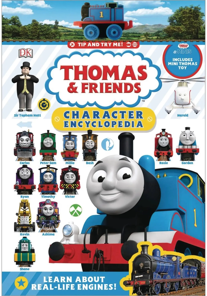 THOMAS & FRIENDS CHARACTER ENCYCLOPEDIA HC W MINI MODEL