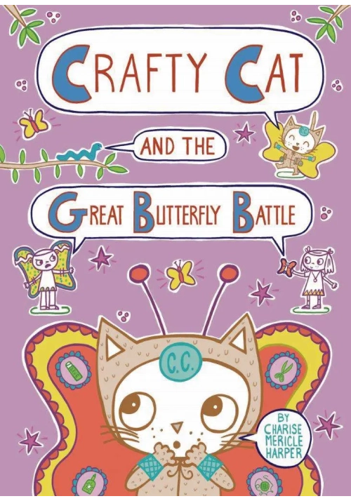 CRAFTY CAT & GREAT BUTTERFLY GN