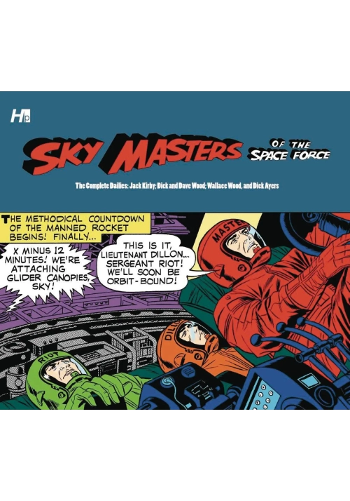 SKY MASTERS O/T SPACE FORCE COMP DAILIES HC 2ND PTG