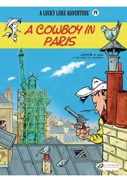 LUCKY LUKE TP VOL 71 COWBOY IN PARIS