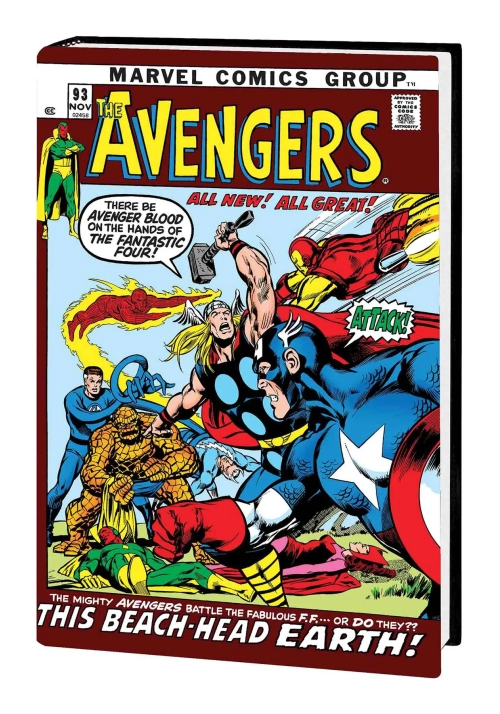 AVENGERS OMNIBUS HC VOL 04 NEAL ADAMS DM VARIANT
