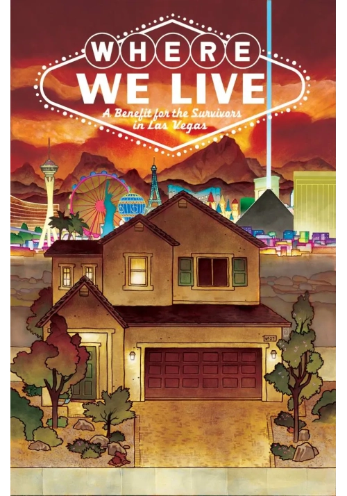 WHERE WE LIVE LAS VEGAS SHOOTING BENEFIT ANTHOLOGY TP