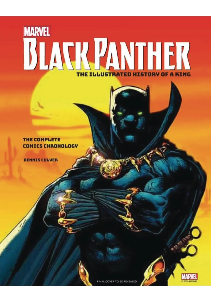 MARVELS BLACK PANTHER ILLUSTRATED HIST OF A KING HC