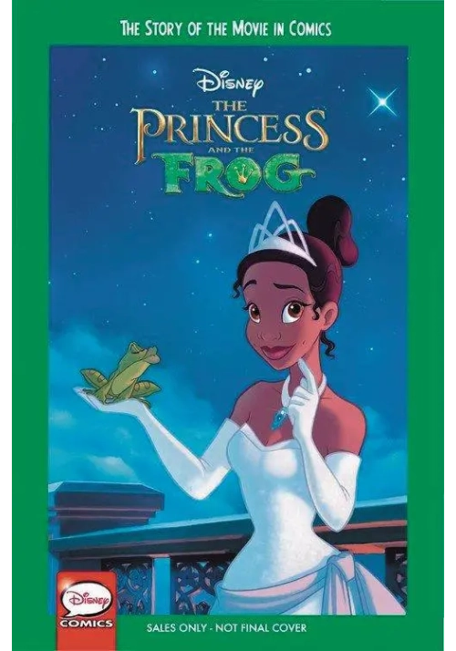 DISNEY PRINCESS AND FROG STORY OF MOVIE IN COMICS YA GN