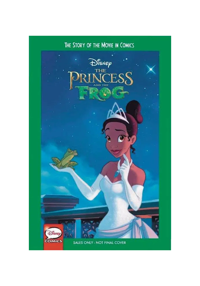 DISNEY PRINCESS AND FROG STORY OF MOVIE IN COMICS YA GN