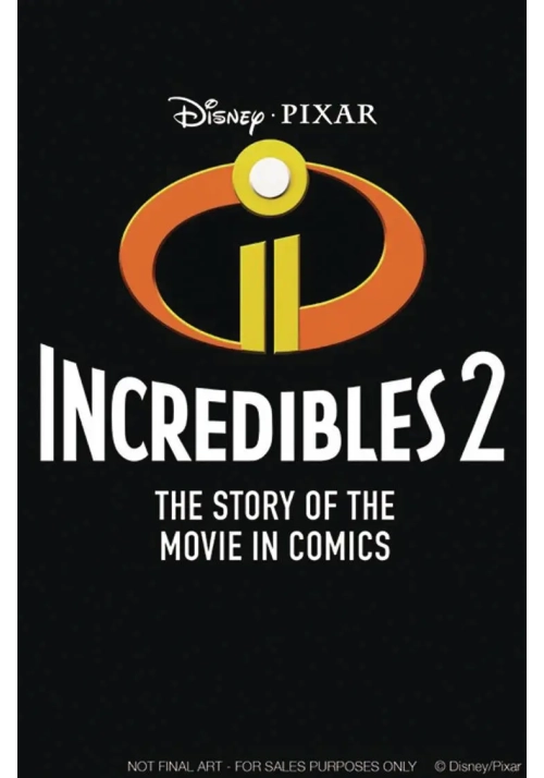 DISNEY PIXAR INCREDIBLES STORY OF MOVIE IN COMICS YA GN