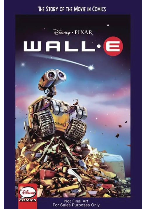 DISNEY PIXAR WALLE STORY OF MOVIE IN COMICS YA GN