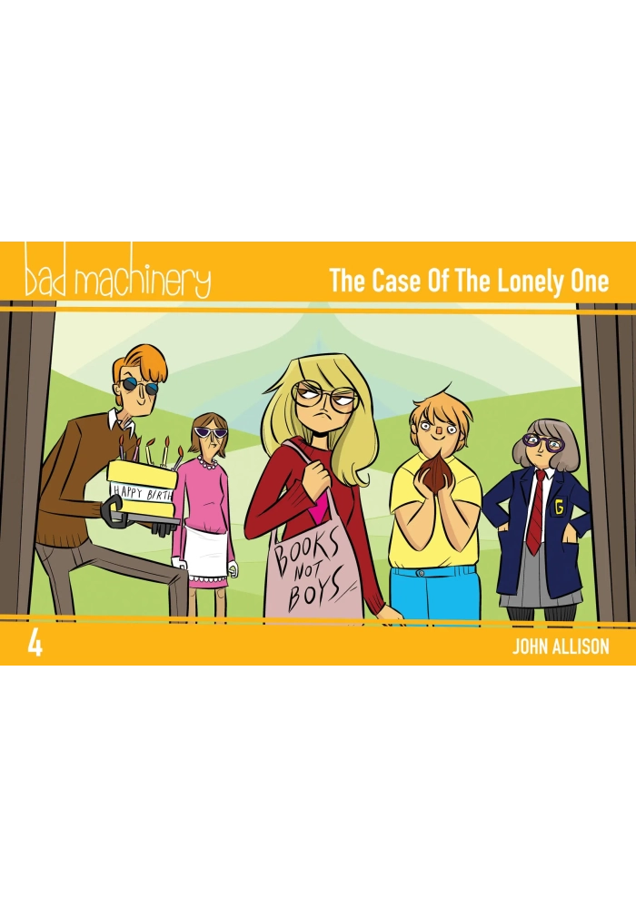 BAD MACHINERY POCKET ED GN VOL 04 CASE LONELY ONE