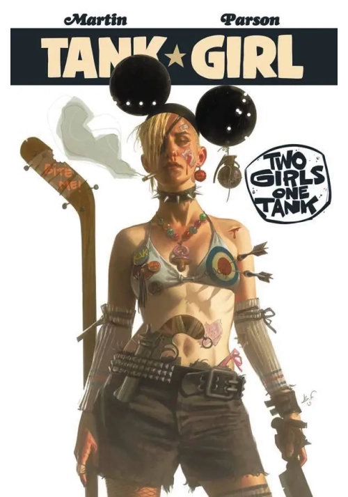 TANK GIRL 2 GIRLS 1 TANK TP (MR)