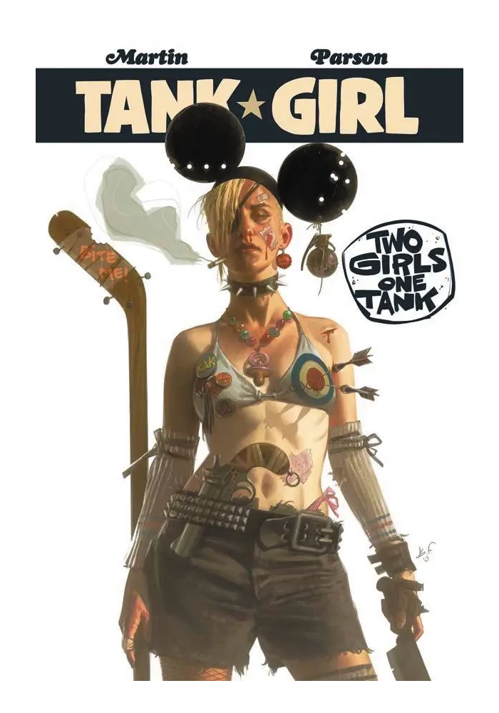 TANK GIRL 2 GIRLS 1 TANK TP (MR)