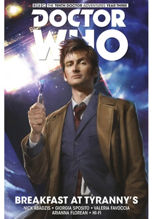 DOCTOR WHO 10TH FACING FATE HC VOL 01 BREAKFAST AT TYRANNYS