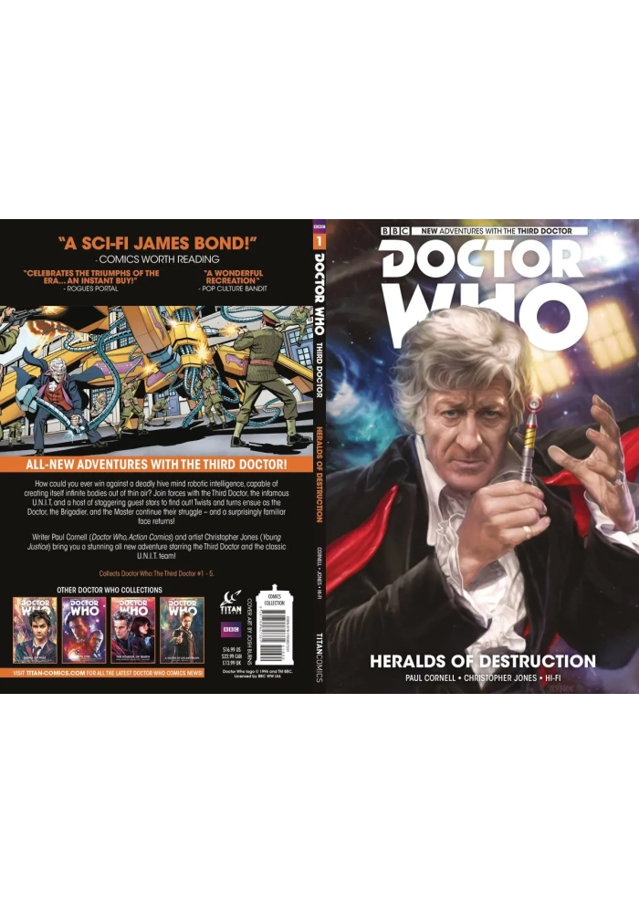 DOCTOR WHO 3RD VOL 01 HERALDS OF DESTRUCTION