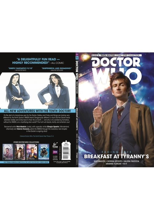 DOCTOR WHO 10TH FACING FATE TP 01 BREAKFAST AT TYRANNYS