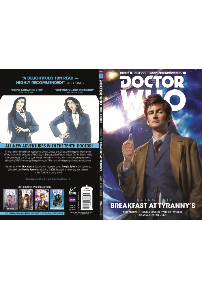 DOCTOR WHO 10TH FACING FATE TP 01 BREAKFAST AT TYRANNYS