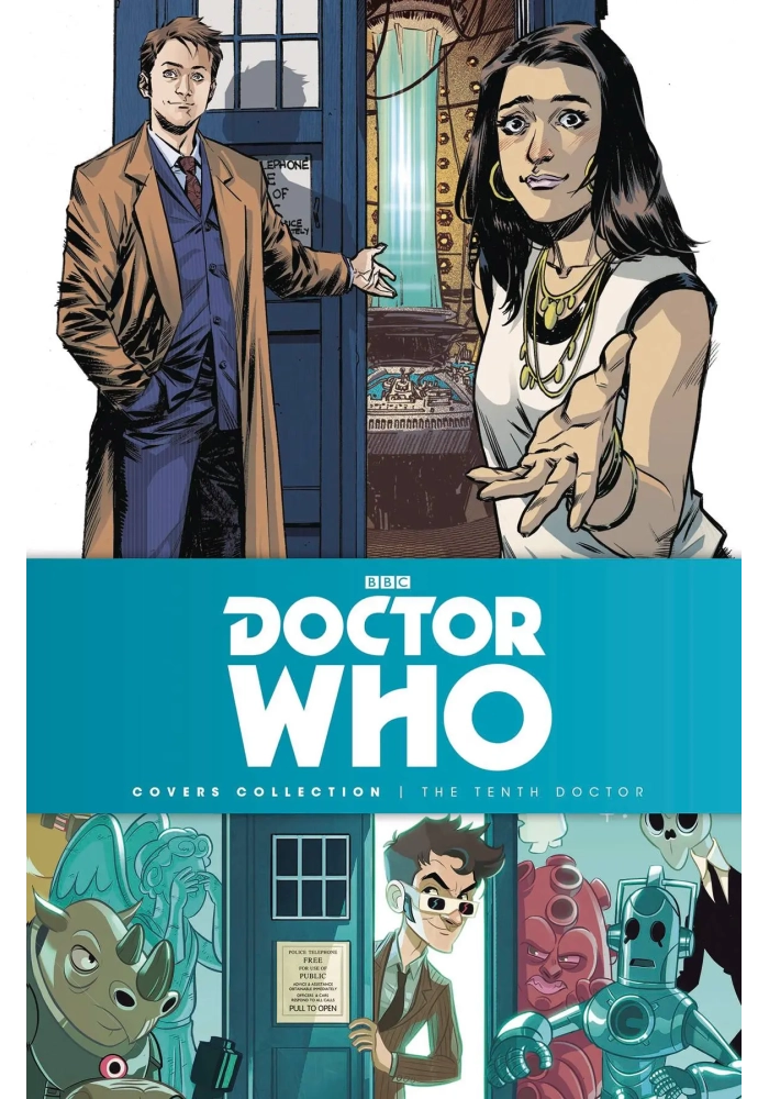 DOCTOR WHO 10TH DOCTOR COVER COLL HC