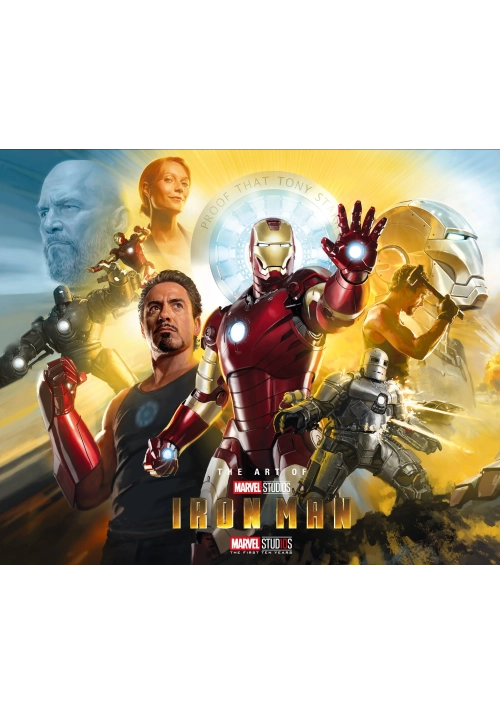 ART OF IRON MAN 10TH ANNIV HC ED
