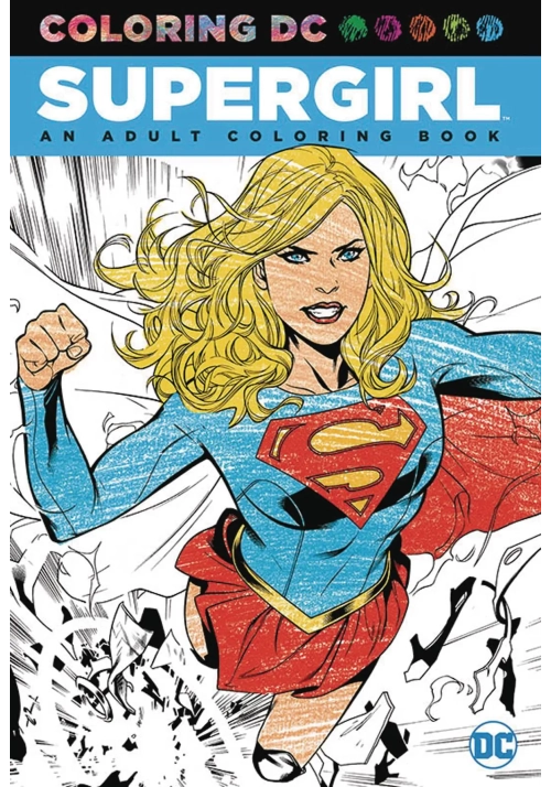 COLORING DC SUPERGIRL TP