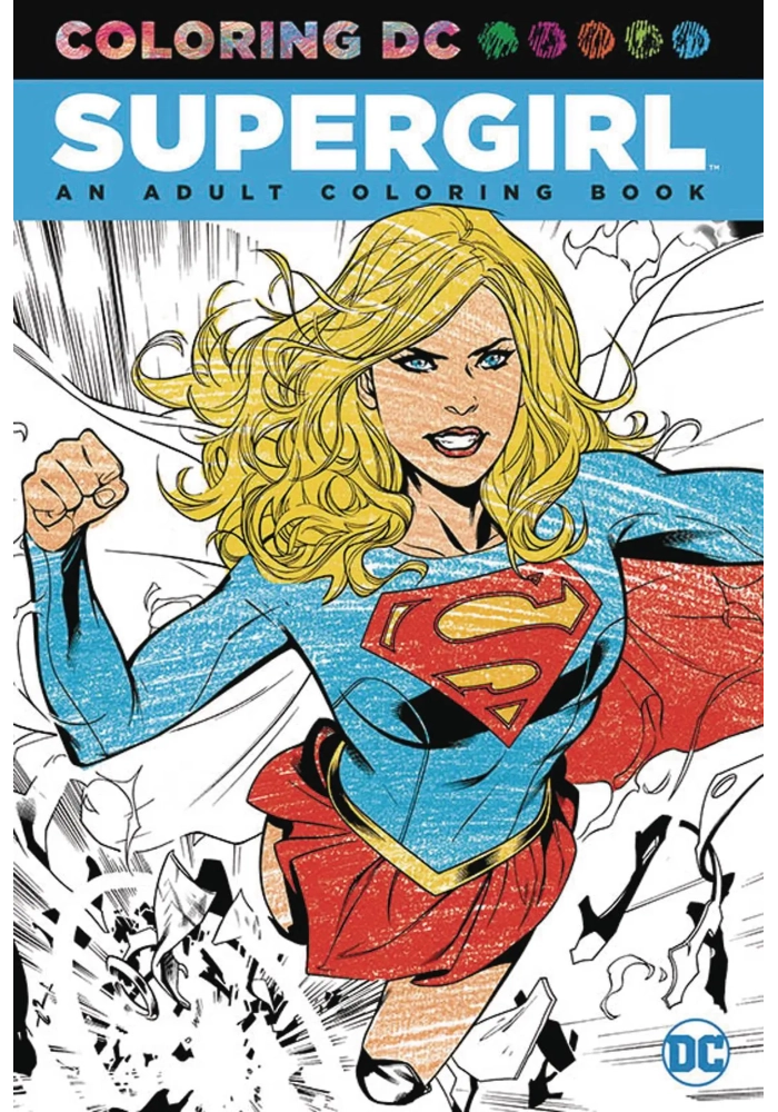 COLORING DC SUPERGIRL TP