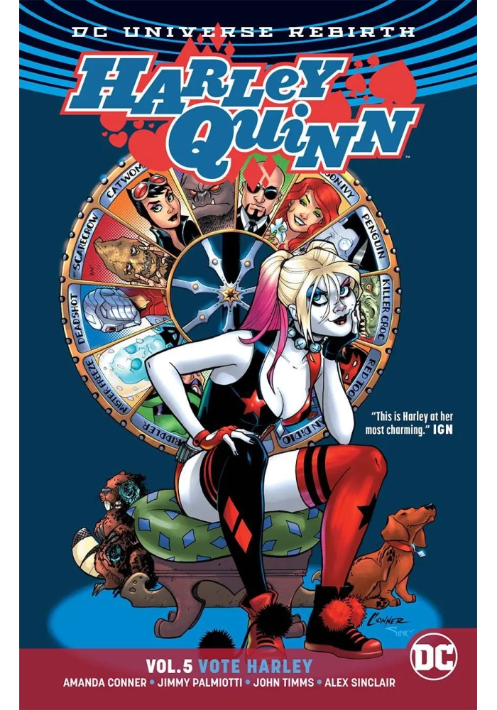 HARLEY QUINN TP VOL 05 VOTE HARLEY REBIRTH