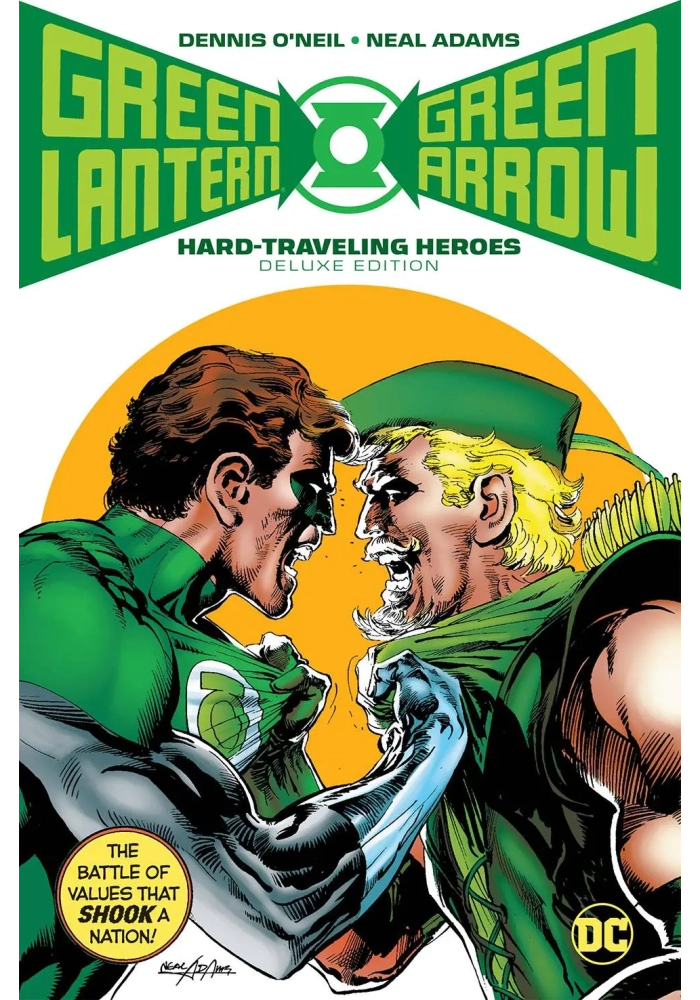 GREEN LANTERN GREEN ARROW HARD TRAVELING HEROES DLX HC
