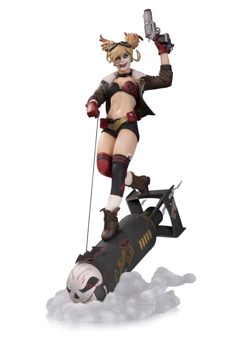 DC BOMBSHELLS HARLEY QUINN DELUXE STATUE