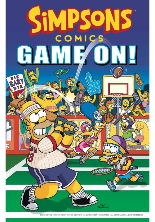 SIMPSONS COMICS GAME ON GN
