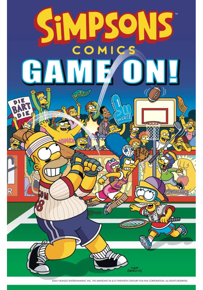 SIMPSONS COMICS GAME ON GN