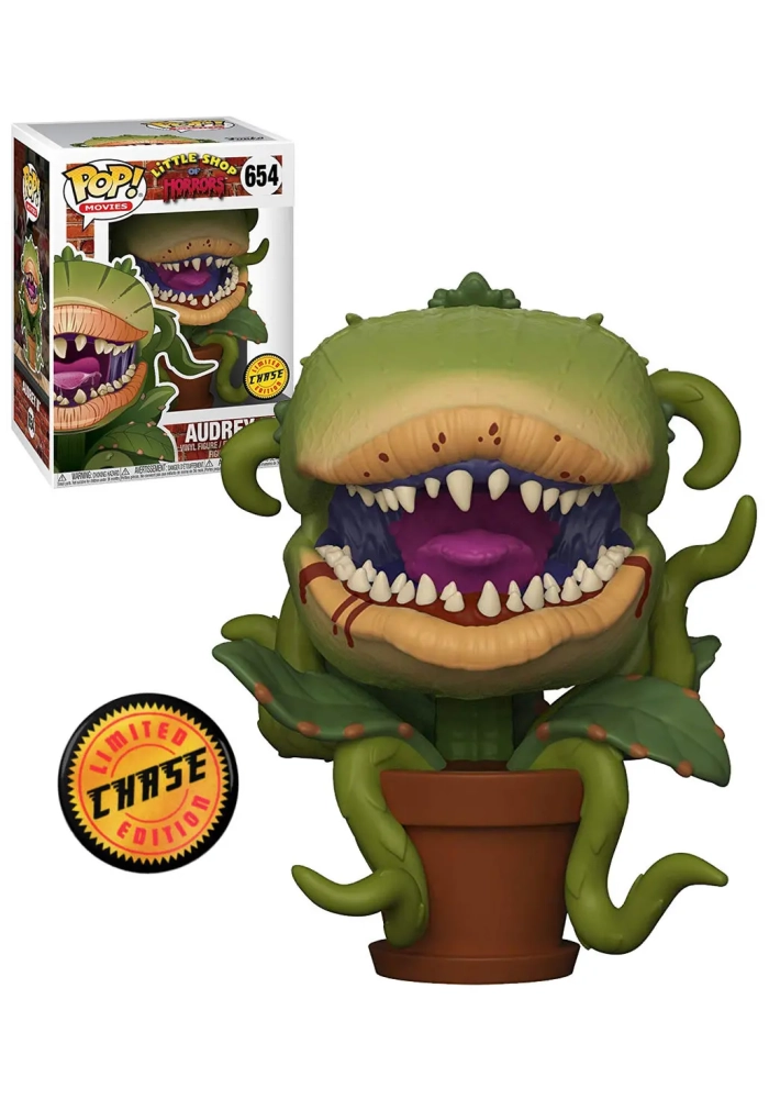 POP MOVIES AUDREY II  VINYL FIGURE CHASE EDITION