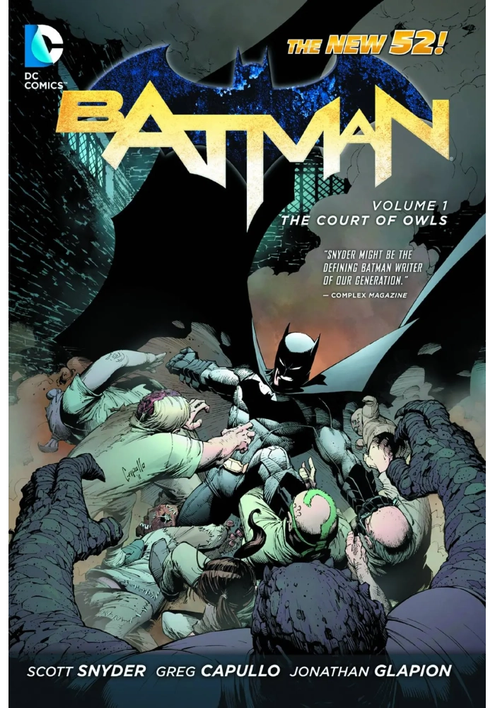 BATMAN HC VOL 01 THE COURT OF OWLS