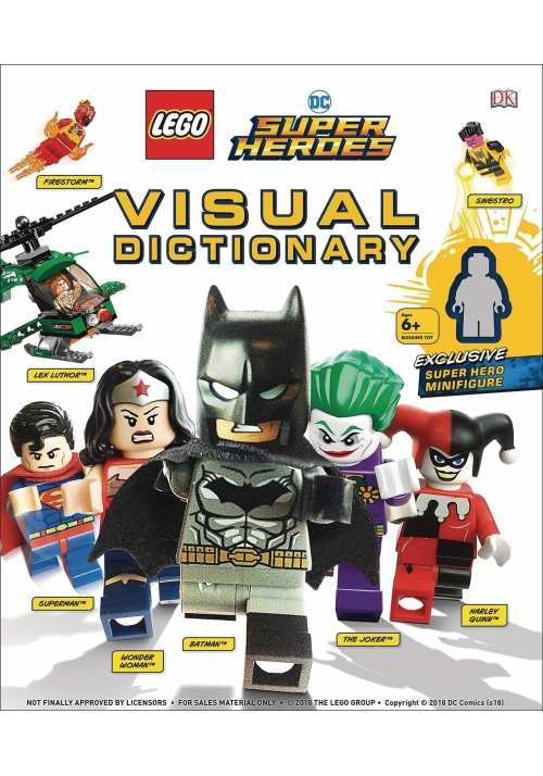 LEGO DC COMICS SUPER HEROES VISUAL DICTIONARY HC