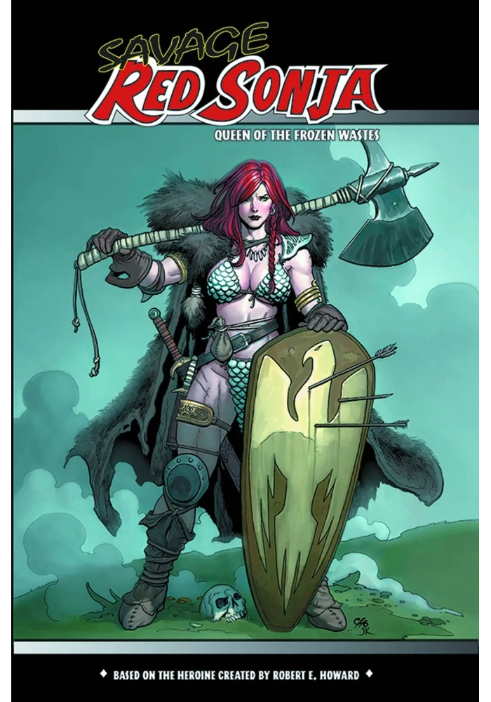SAVAGE RED SONJA QUEEN O/T FROZEN WASTES TP VOL 01 REG CVR
