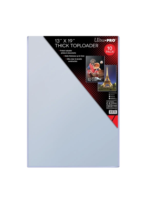 TOP LOADERS 13X19 THICK
